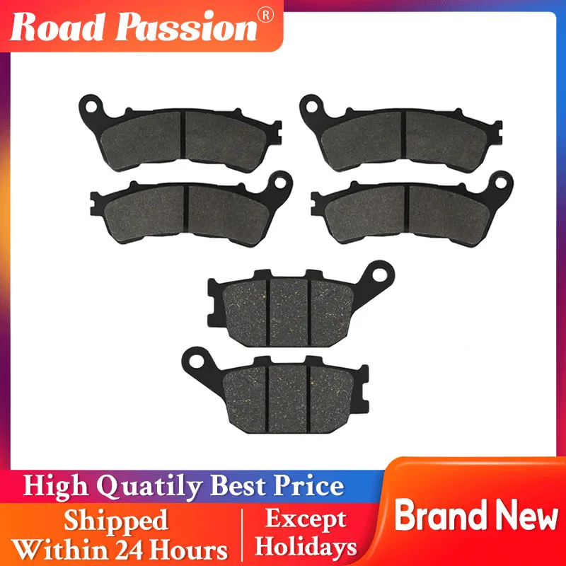 Road Passion Motorcycle Front and Rear Brake Pads For Honda XL700 XL 700 Transalp 2008-2012 CB600 CB Hornet 2007-2013 CBF600 | Автомобили