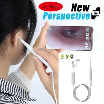 

3.9mm Lens Medical Endoscope Camera Mini Waterproof USB Endoscope Inspection Camera For OTG Android Phone PC Ear Nose Borescope