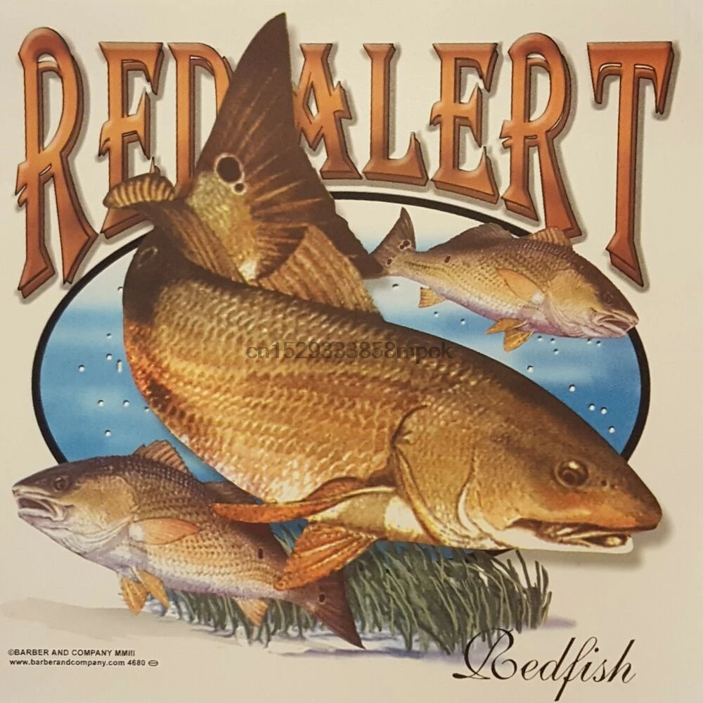 Все американские OUTFITTERS RED ALERT рыболовная рубашка FISH #1824 | Мужская одежда
