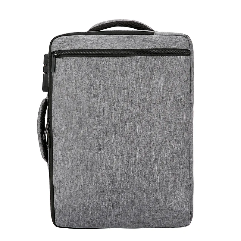 

Business Casual Backpack Trend Versatile Large Capacity Computer Bag Multi-functional Simple Nylon Password Lock Backpack