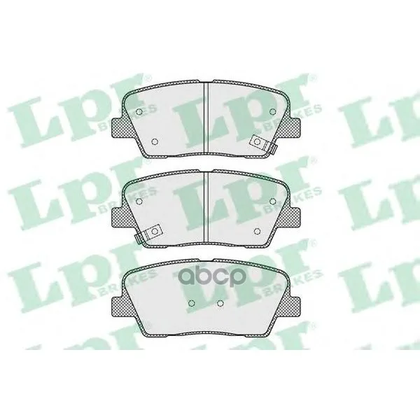 Колодки Тормозные Hyundai Santa Fe(Cm) 2.2d 09-/Kia Sorento(Xm) 09- Задние Lpr 05p1625 Lpr арт. 05P1625