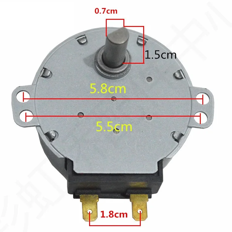 1 шт. лоток для микроволновой печи синхронный мотор SSM-23H 6549W1S018A для lg Запчасти для микроволновой печи аксессуары