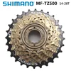 Shimano MF-TZ500 7 Speed Bicycle Cassette Freewheel 14-28T 14-34T Sprocket 7s Steel for MTB Road Folding Bike accessories ► Photo 3/3