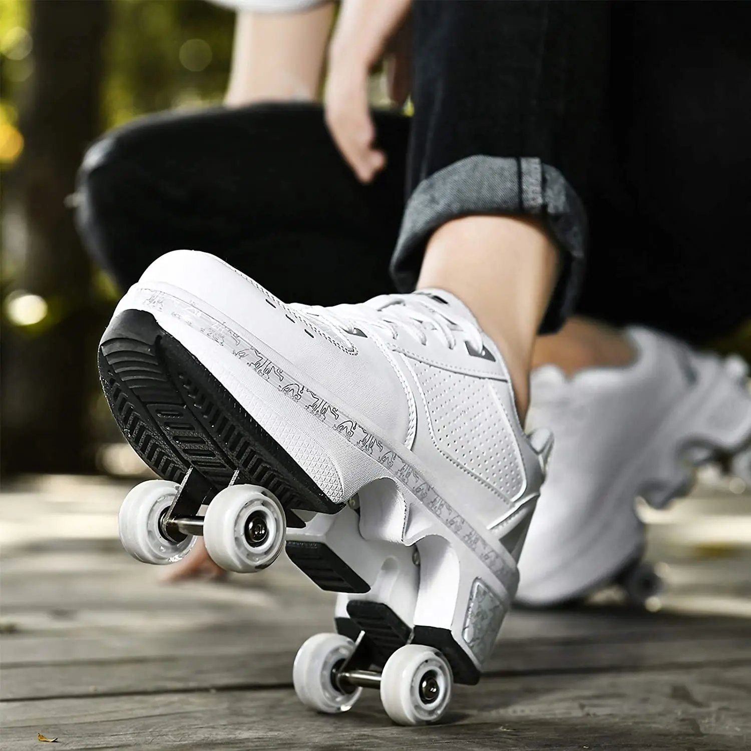 Everbilt Patins à faible friction de 22mm à clou sur meubles, paquet de 8