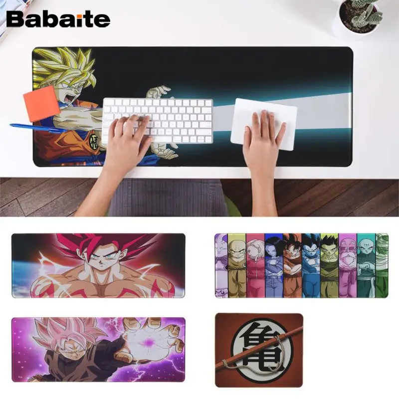 Babaite, дизайн, драконий жемчуг, супер Wukong, коврик для мыши, для геймеров, конкурс, резиновая мышь, прочная, настольная,, большой коврик для мыши, клавиатуры