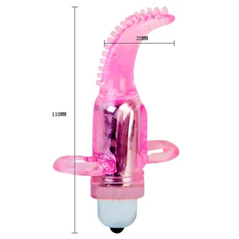 Mini Finger Vibrator Masturbators Clitoris Stimulation Massage Vibrators for Women G-Spot Oral Sex Toy Products 1