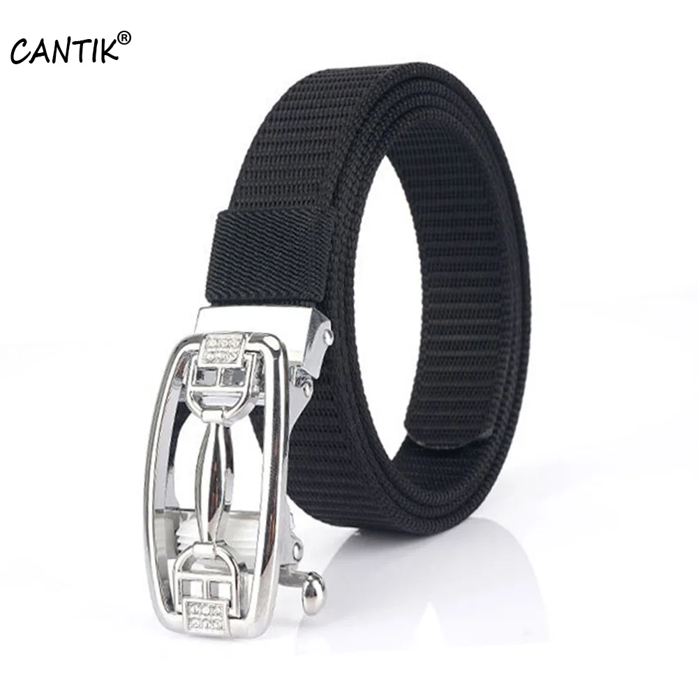 

Женский ремень из нейлона и брезента, с автоматической пряжкой, шириной 2,5 см