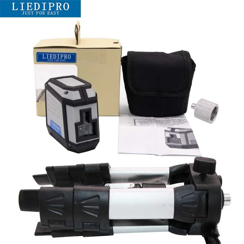 

Mini Portable 3D Self-Leveling Red Laser Level Device 360 Distance Meter for Laser Line Measure as Construction Tool With Tripod