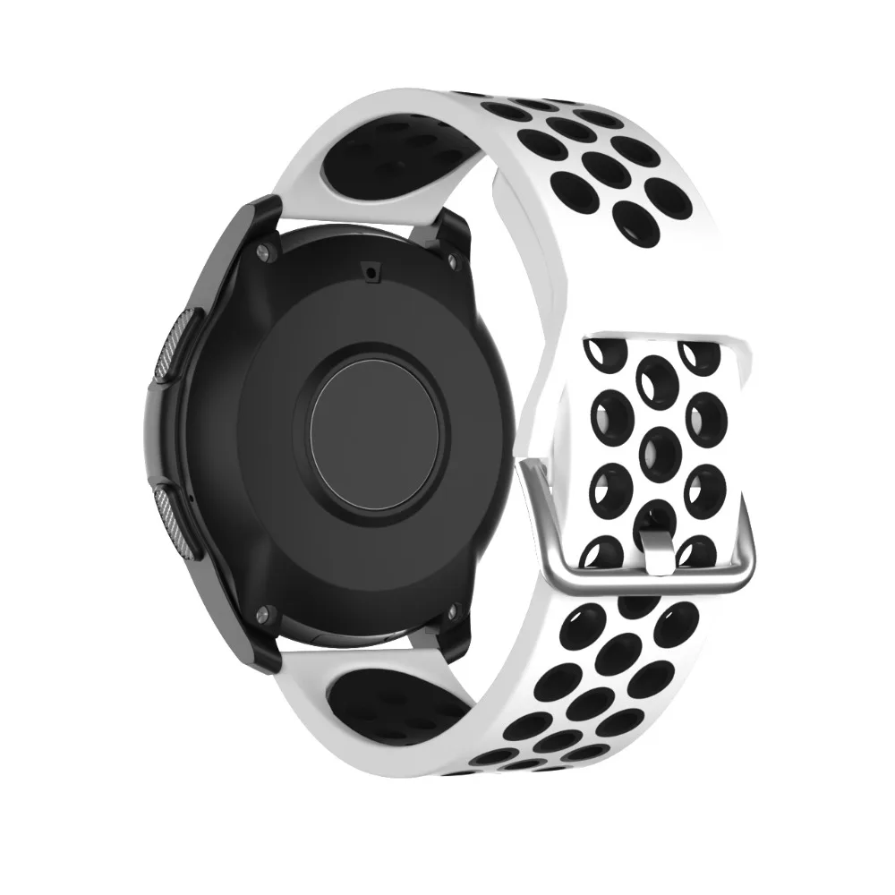 22 мм ремешок для часов для samsung gear S3 Frontier классический ремешок сменный Браслет для samsung Galaxy watch 46 мм спортивный ремешок