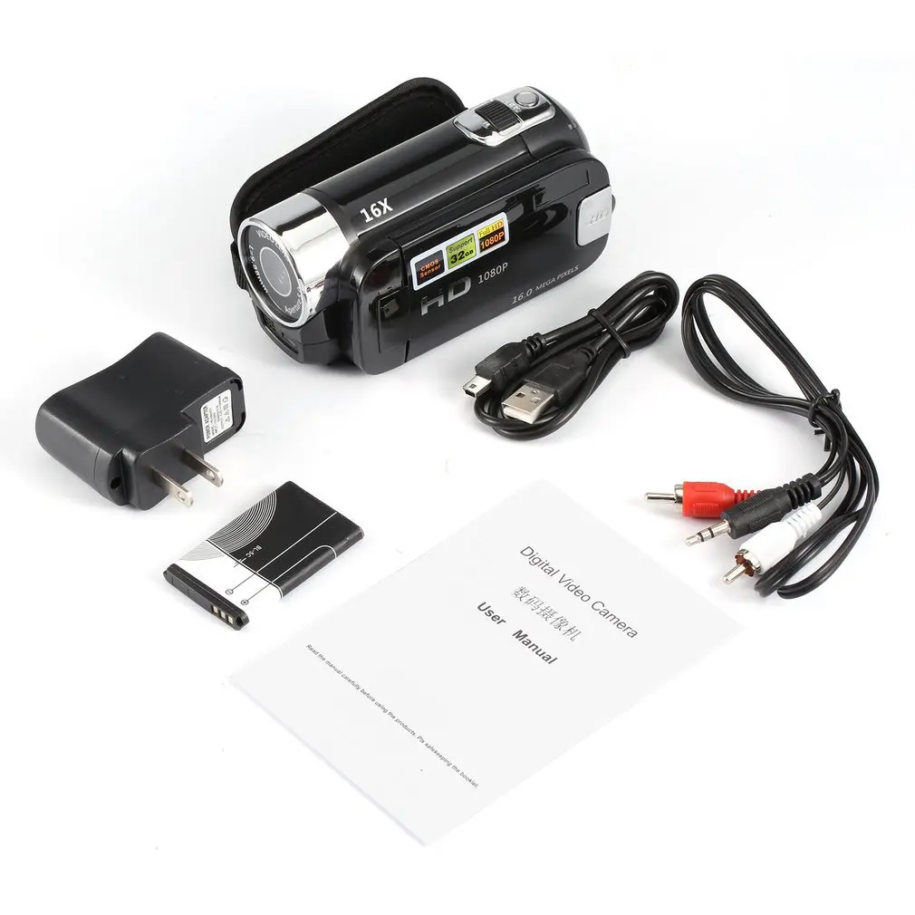 

2.7 inch camcorder Video Cameras TFT LCD HD 720P 16MP Digital Video Camcorder Camera DV DVR UK AU US EU Plug camescope