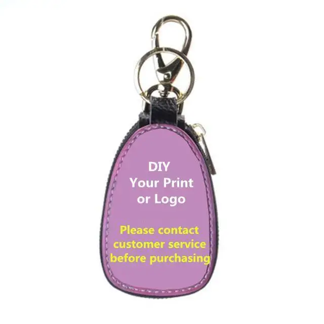 General car key case cartoon pattern protection cover men and women key case Porta Chaves Purse Porta Chave Funda Llave DIY Print or Logo