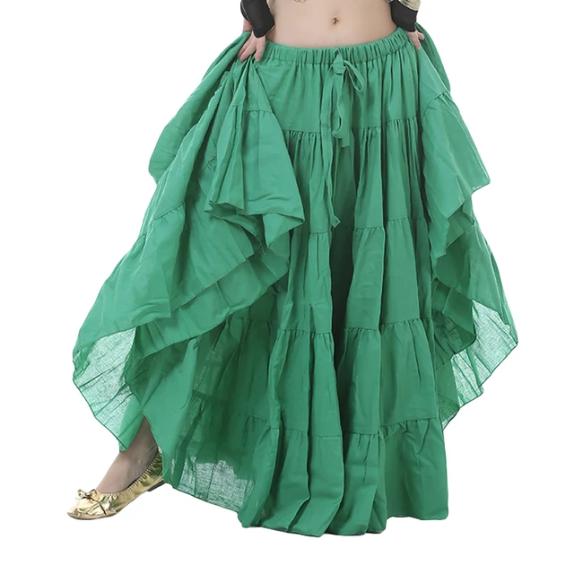 New Belly Dance Costume 720° Tribal Skirt Gypsy Bohemia Skirt/Dress 12 Colors