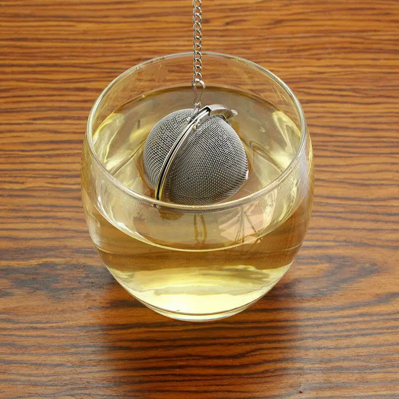 10 Pieces Stainless Steel Tea Ball, Mesh Tea Infuser Strainers, Premium Tea Filter for Loose Leaf Tea and Seasoning Spices