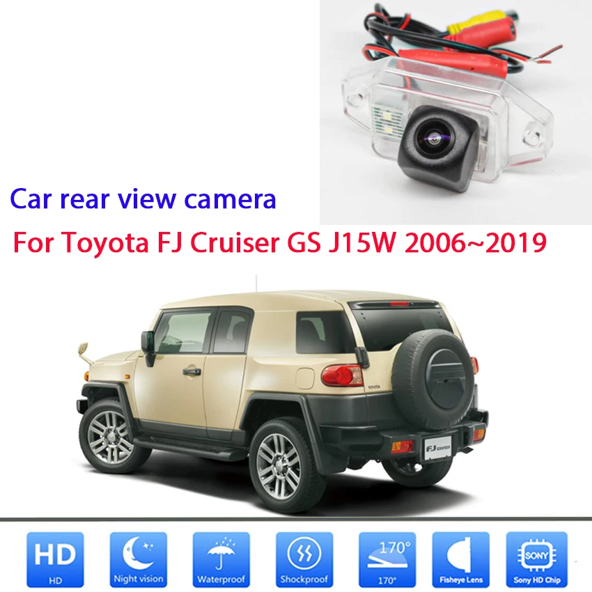 Car Reverse Backup Rear View Parking Camera Full Hd Ccd Nigh Vision