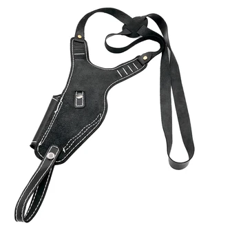 

Tactical Hunting Vertical Genuine Leather Shoulder Holster Right Hand Gun Holster Fits Frame Auto Handguns Cowhide Gun Bag