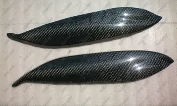 

Genuine Carbon Fiber Headlight Eyelids Eyebrows for 1999-2000 Honda Civic EK
