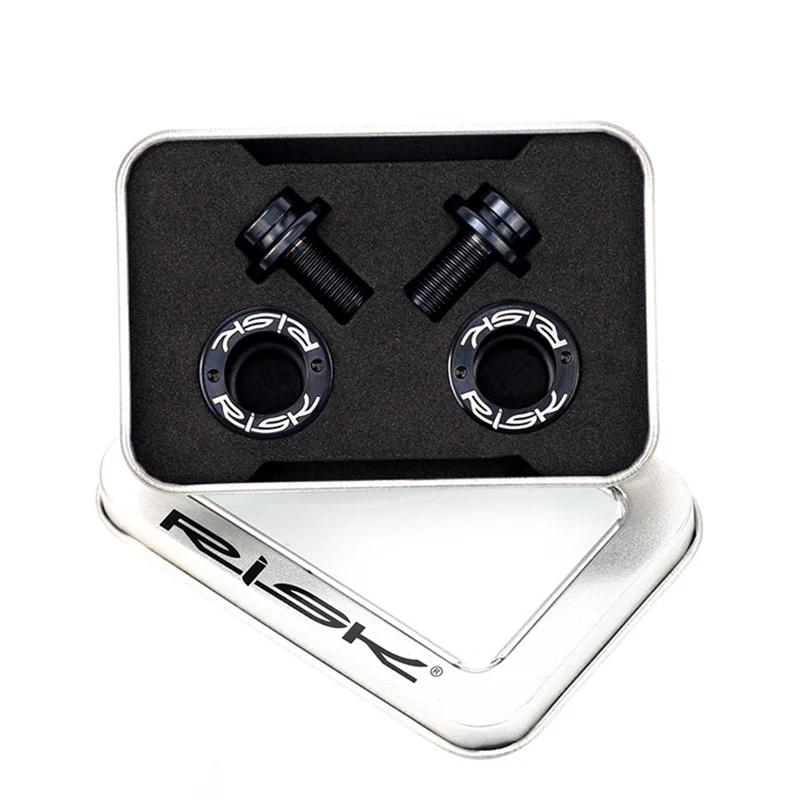 

Square Hole Bottom Bracket Bolts Rubber Gaskets MTB Bike Screw Titanium Alloy
