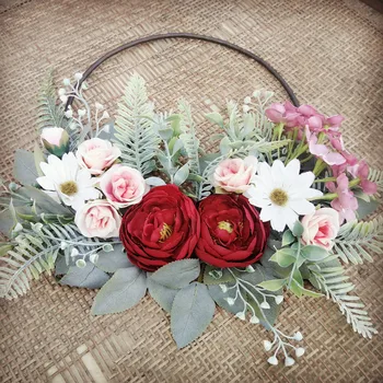 

Series Imitation Flowers DIY Oil Painting Headdress Material Korean Style Floral Material Artificial Flow