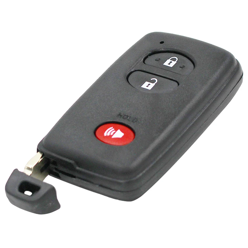 3 кнопки Новый смарт чехол для ключа с дистанционным управлением 2 + 1 кнопка Toyota