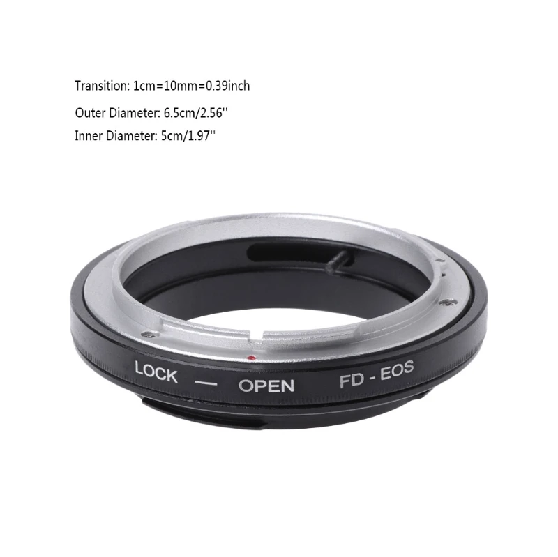 FD-EOS Крепление переходное кольцо для Canon FD объектив для EF EOS Крепление камеры видеокамеры
