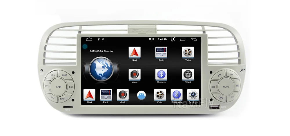 Discount NaviFly IPS Screen DSP 2 din android 9.0 Car multimidia gps navigator for FIAT 500 Audio radio auto stereo car audio 43 Discount NaviFly IPS Screen DSP 2 din android 9.0 Car multimidia gps navigator for FIAT 500 Audio radio auto stereo car audio 43