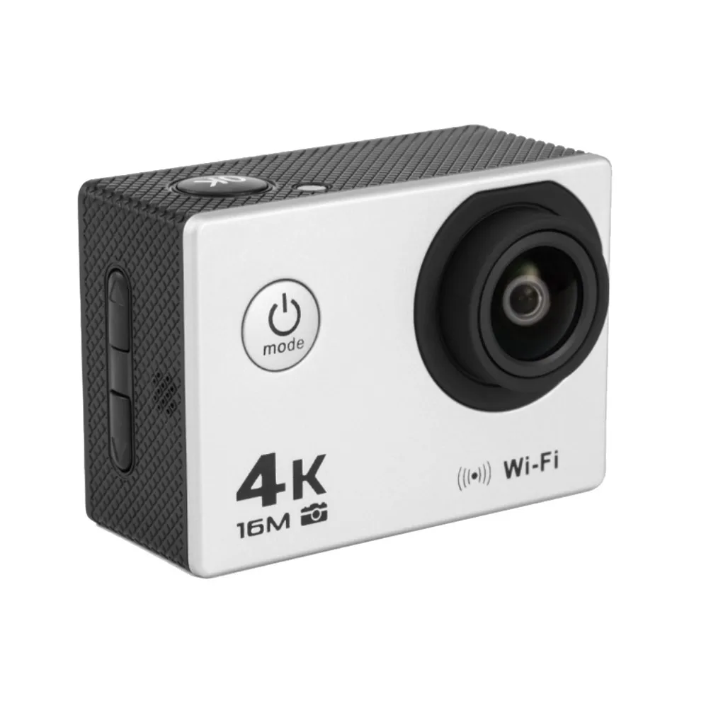 Go pro Экшн-камера Ultra HD 4K камера WiFi 2," 2,4 Удаленная Спортивная экшн-видеокамера 170D Подводная Водонепроницаемая камера - Цвет: White Action Camera