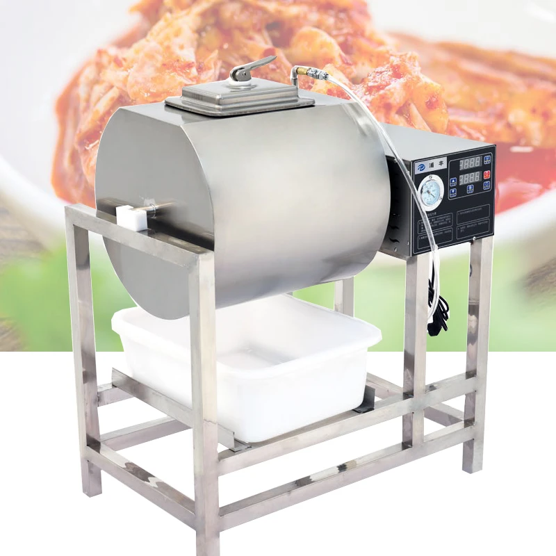 Evaluación cera Sobrio Máquina de marinado de carne al vacío, marinillo de carne al vacío  comercial, máquina de marinado de tambor, decapado de  hamburguesas|Procesadores de alimentos| - AliExpress