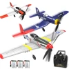 EPP 400mm P51D Mustang/F4U Corsair/T28 Trojan 4-Ch 2.4G 6-Axis Gyro Beginner Airplane With Xpilot Stabilizer RTF RC Plane 1