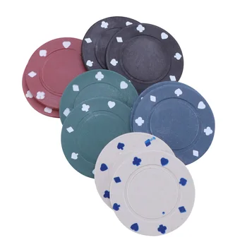 

100pcs Poker Chips Round Creative Casino Chips For Maths Playing Games Bingo Chips For Game Poker Game