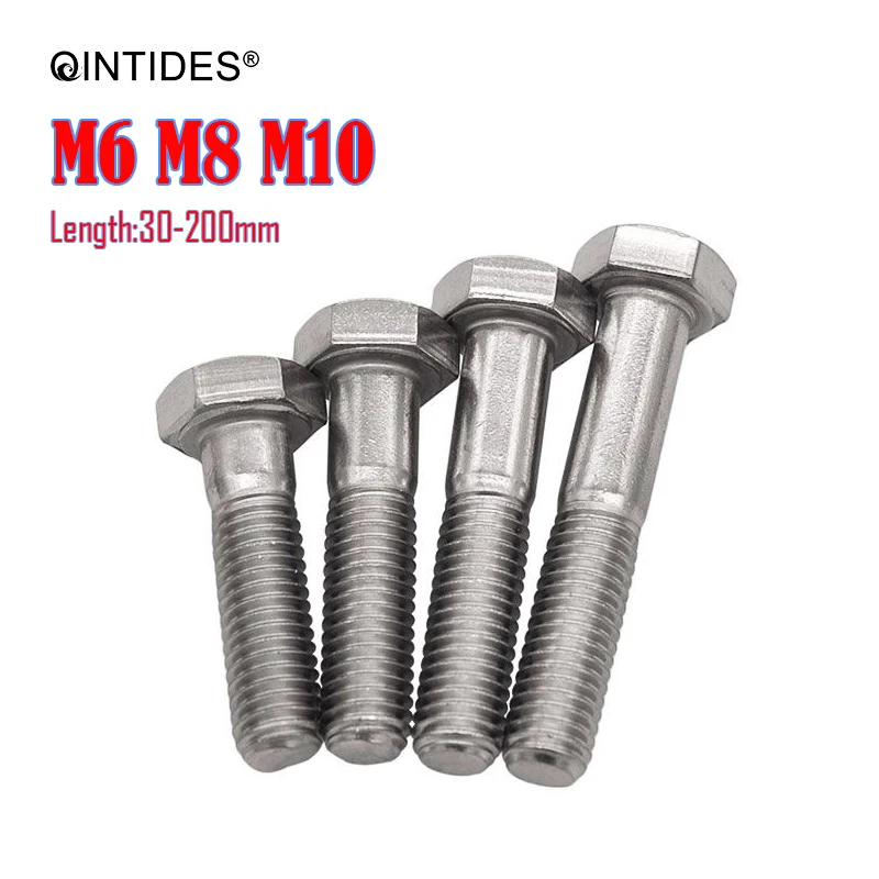 QINTIDES M6 M8 M10 304 Bolt 