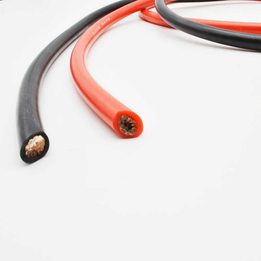 SHENGPAI 7AWG термостойкий кабель 1 метр мягкий силиконовый провод медный