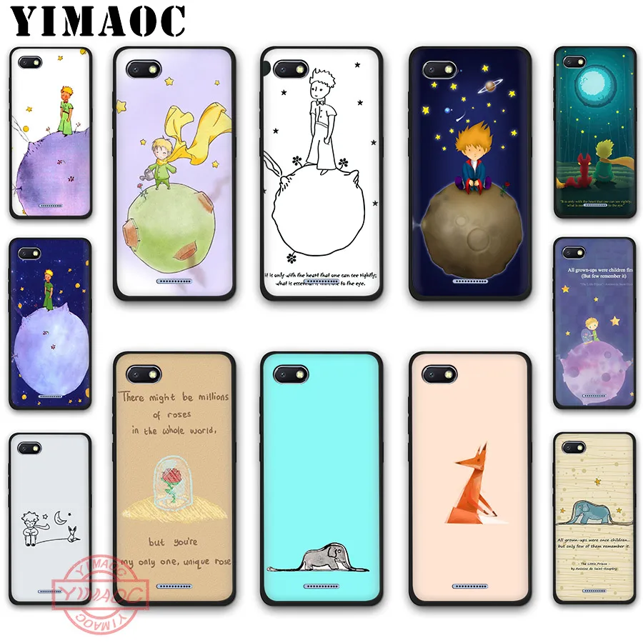 Мягкий силиконовый чехол YIMAOC Lovely the Little Prince fox On Mint для Redmi Note 8 7 6 5 K20 Pro Plus 5A Prime 6A 7A 4X