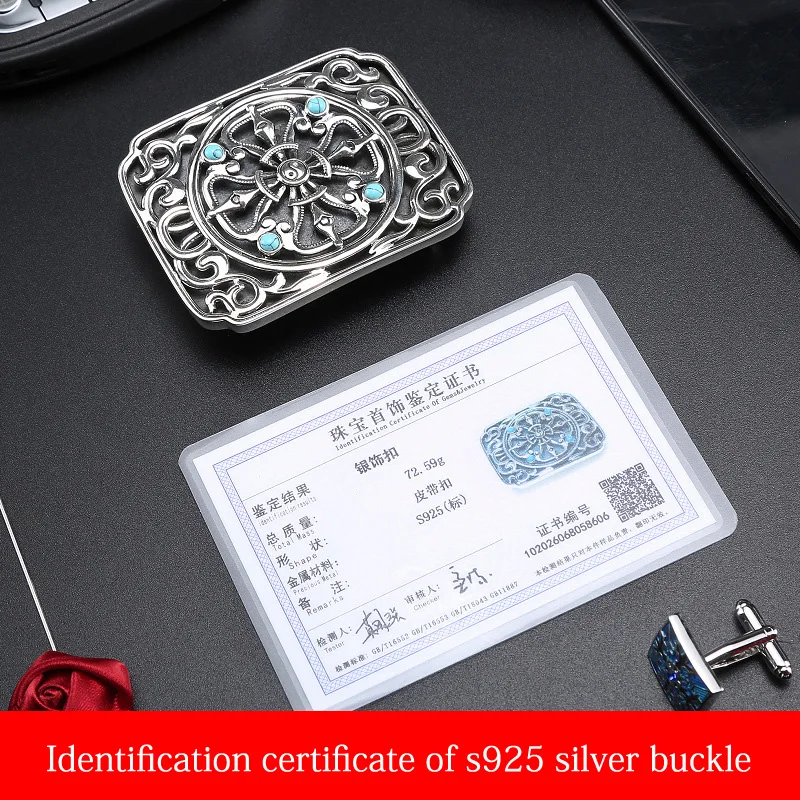 McParko винтажный S925 Серебряный ремень с пряжкой для мужчин роскошный ремень из натуральной кожи крокодила мужские костюмы ремни брюки поясные ремни