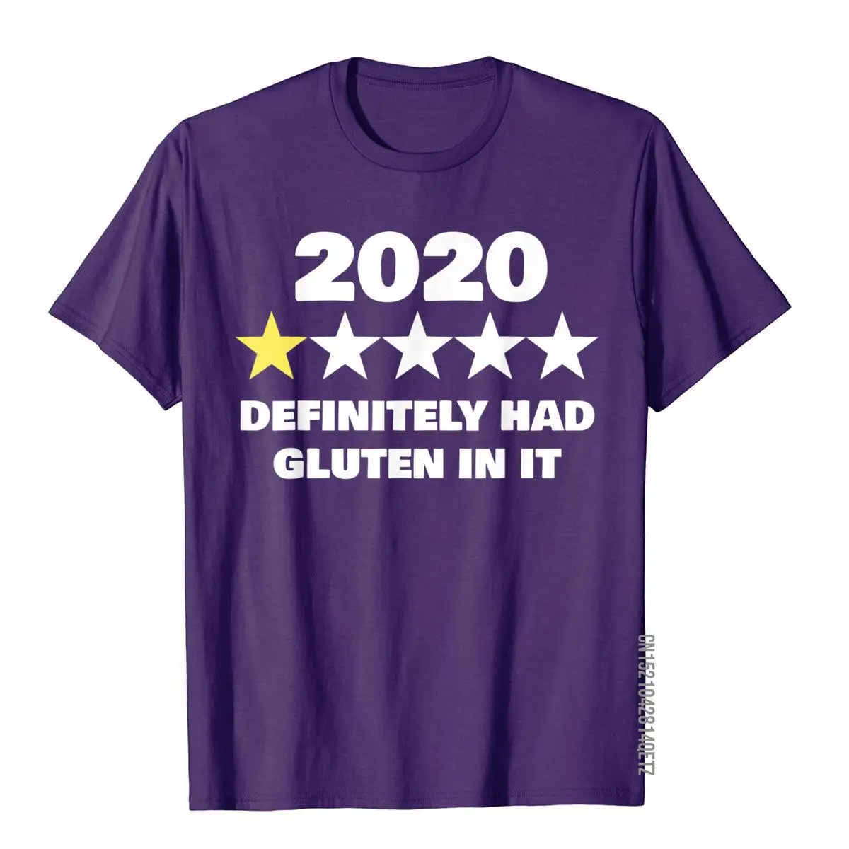 Funny Gluten Free Shirt 2020 Review Very Bad 1 Star Celiac T-Shirt__B13484purple