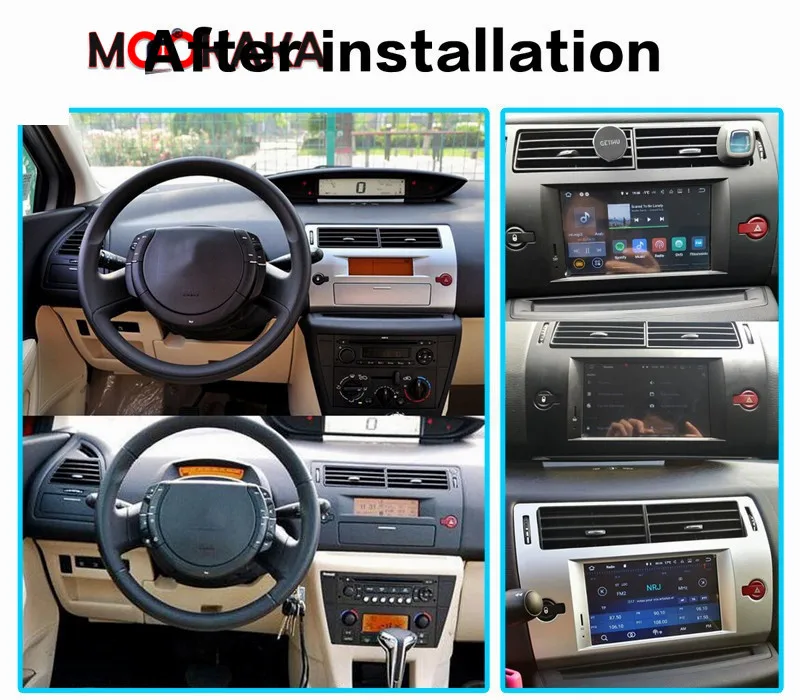Per Citroen C4 C-Triomphe C-Quatre Android Radio Cassette Recorder Multimedia 2004 2005 - 2011 Car Dvd Player Gps Navi Head Unit