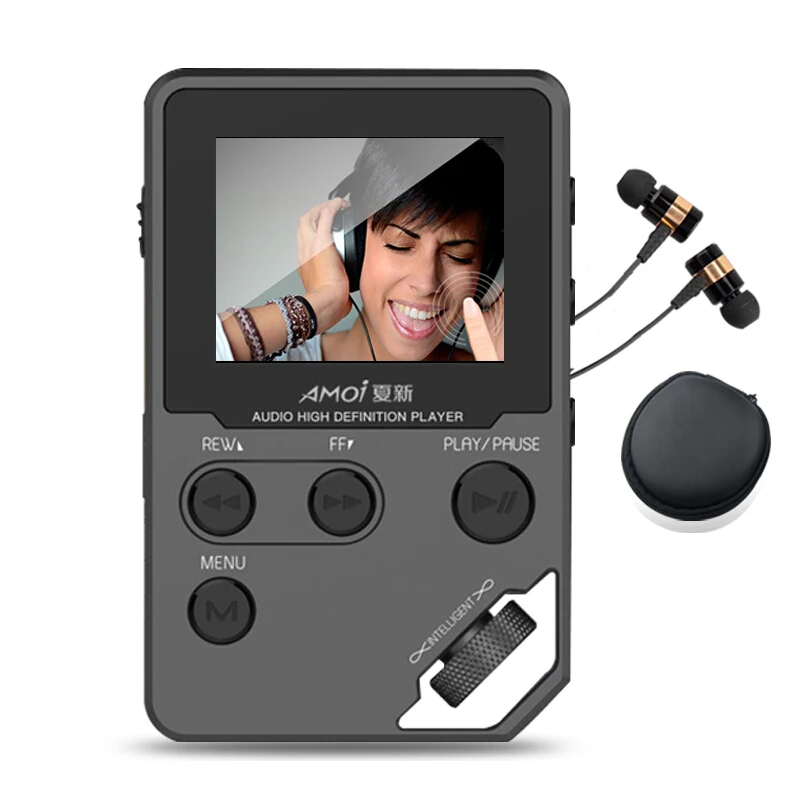 Портативный мини MP3 HIFI стерео музыкальный плеер без потерь Профессиональный DSD64 3072 кГц аппаратное декодирование аудиофилов Flac Walkman