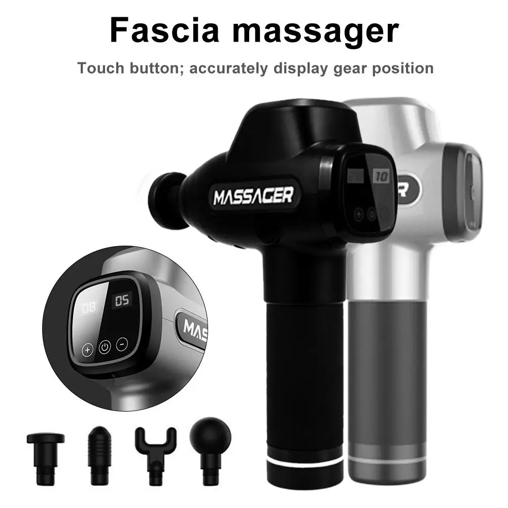 

Tissue Massage Gun Muscle Massager Muscle Pain Management After Training Exercising Body Relaxation Slimming Shaping Pain Relief