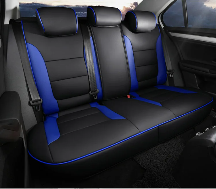 Кожаный чехол для автомобильного сиденья для jetta Volkswagen polo 9n polo sedan 6r passat b3 Golf 7 5 6 Tiguan аксессуары чехлы для сидений для автомобилей