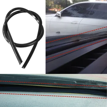 

1.6m Car Dashboard Windshield Rubber Sealing Strip Center Console Seal Strip Soundproof Dustproof Cover Trim