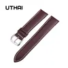 UTHAI-bracelets de montre Z24, bracelet de montre en cuir, accessoires de haute qualité, 10-24mm, 22mm ► Photo 3/6