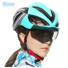 Бренд Велоспорт Сверхлегкий шлем Высокое Качество Велосипедный Mtb шлем с HD очки анти туман Мужчины Женщины Спорт Дорога Горный велосипед шляпа