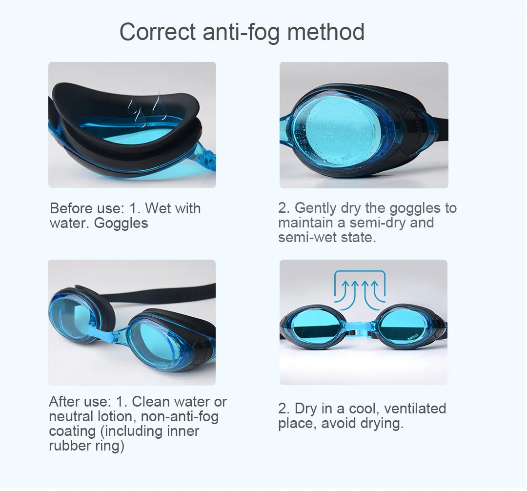 Xiaomi TOSWIM большая рамка тренировочные плавательные очки противотуманные HD покрытие Ergonimic купальники очки для дайвинга водные очки Gafas