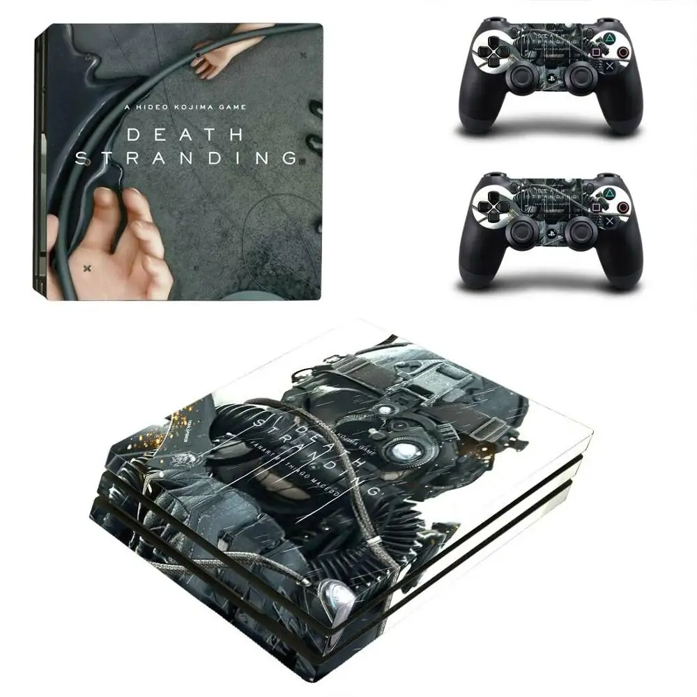 Игра Death Stranding PS4 Pro стикер кожи для playstation 4 консоль и контроллер наклейка PS4 Pro Кожа Наклейка Винил - Цвет: YSP4S-3531