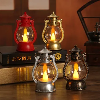 

Halloween Ornament Small Oil Lamp Hanging Retro Lights Holiday Party Atmosphere halloween decoration декор для дома Halloween