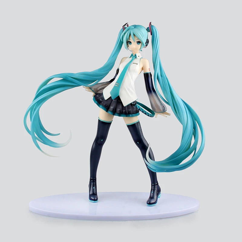 Японское аниме в коробке Snow Hatsune Miku Vocaloid 3 Ver. 42 см фигурка модель 1:4 кукла