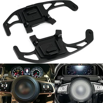 

Car Wheel Shift Paddles Extension Black For Volkswagen VW GOLF GTI MK7 R MK7 GTD MK7 GTE MK7 2013 2014 2015 2016 2017 2018