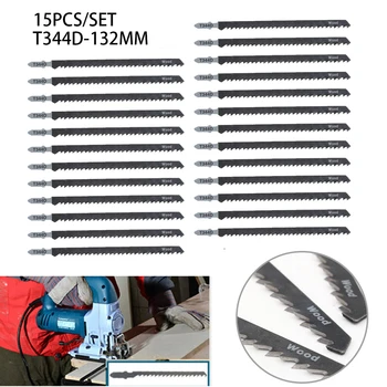 

5/10/15PCS High Carbon Steel T344D Fast And Straight Cut Jigsaw Blades For Dewalt Bosch Woodwork Jig Saw Blade