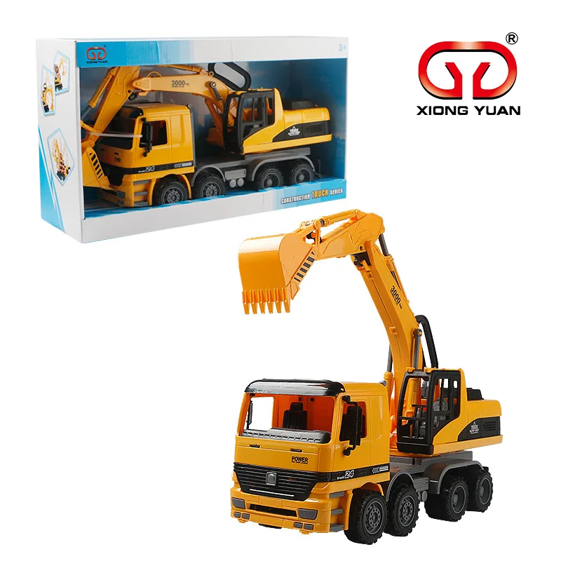 

Xiong yuan 9998-18 Ultra Large Heavy Duty Excavator Engineering Vehicle Toy Model Excavator Hook Car ABS Environmentally Friendl