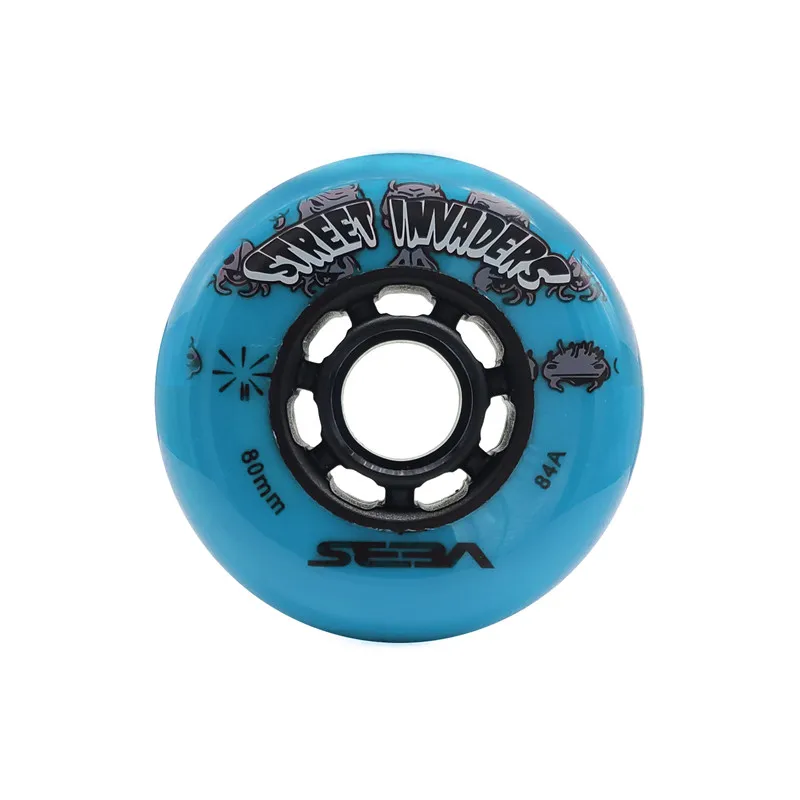 Roller Skating Wheels 4 pcs/lot Street Invaders Slalom FSK Inline Skate Wheels For SEBA HV