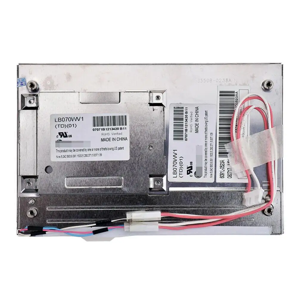 Сток LG LB070WV1-TD01 для Mercedes-Benz 7 дюймов lcd A+ заставка на три месяца